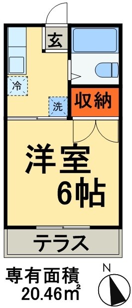 物件間取画像