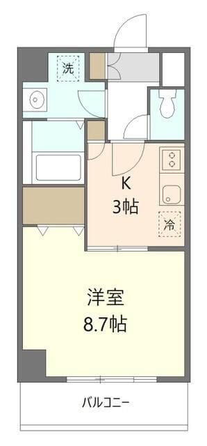 サンライズ八咲の物件間取画像