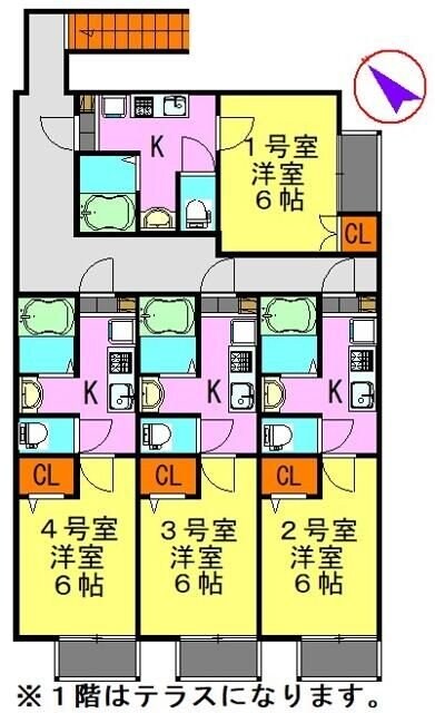 アーバンヒルズの物件間取画像