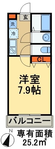 物件間取画像