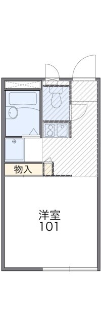 レオパレス蘇我の物件間取画像