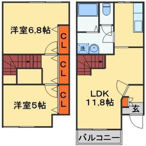 グレース・モリーの物件間取画像