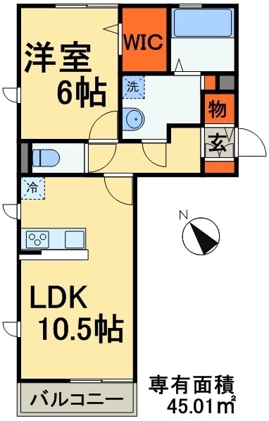 ブリエの物件間取画像