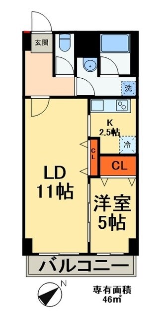 グラッツィア新千葉　の物件間取画像