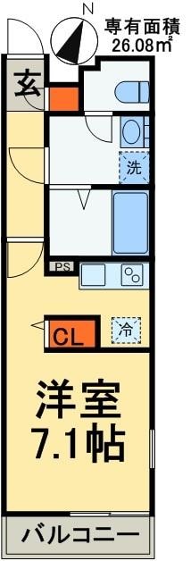 リブリ・椿森の物件間取画像