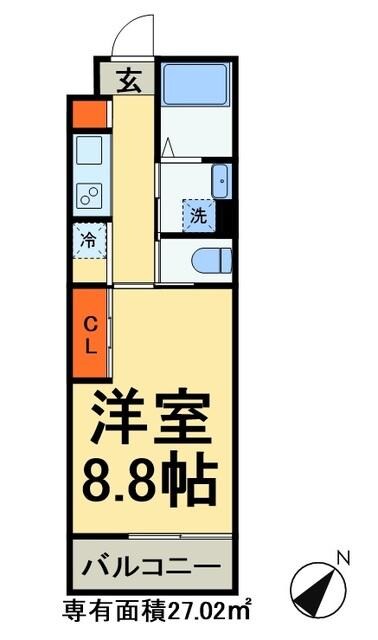物件間取画像