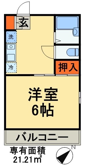 物件間取画像
