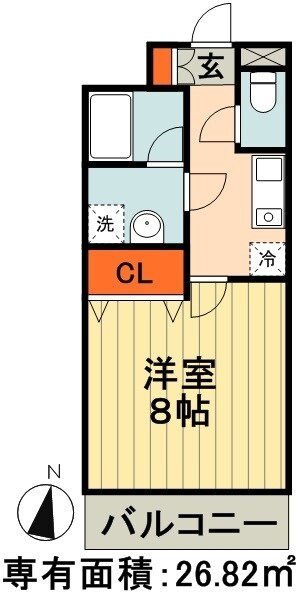 物件間取画像