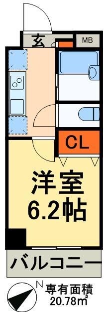 物件間取画像