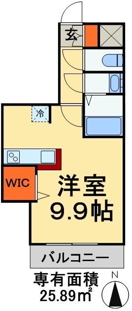 物件間取画像