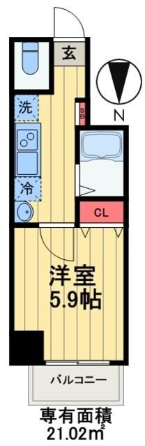 物件間取画像