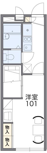 レオパレスエクセル元山　IIIの物件間取画像