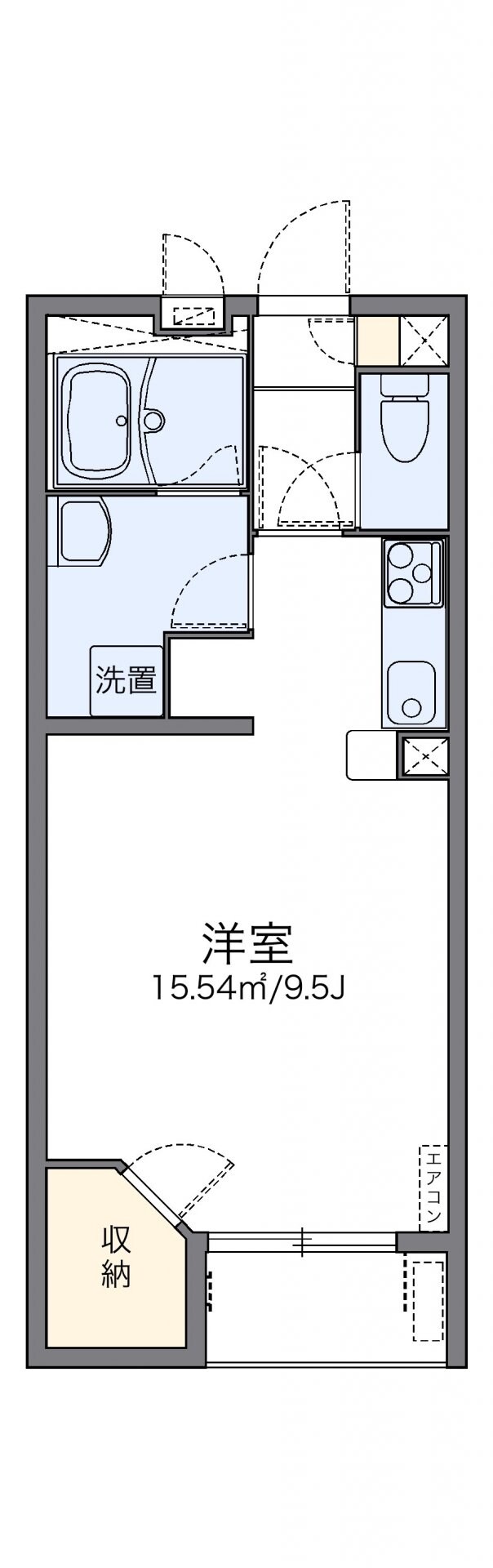 レオネクストグランパール久住の物件間取画像