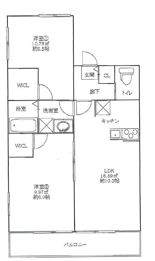 ハイセンチュリーの物件間取画像