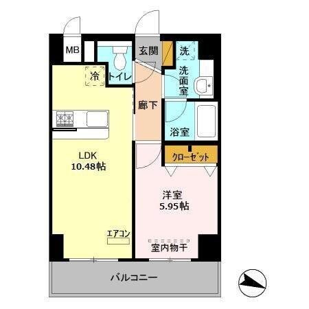 セレス稔台の物件間取画像