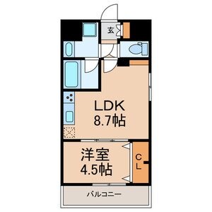 H&K KASHIWA HILLSの物件間取画像