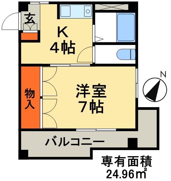 リバーサイド松戸　の物件間取画像