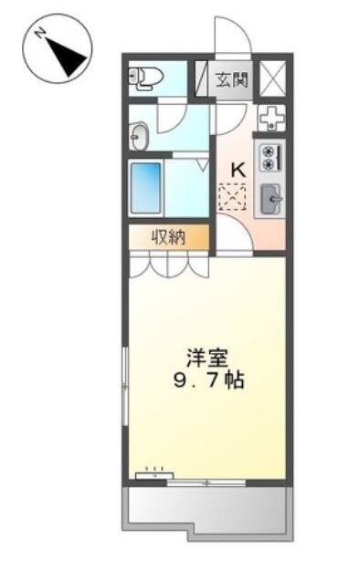 ヴァンベールヤマモト　の物件間取画像