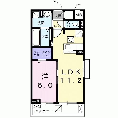 プレシャス　エイト　Iの物件間取画像