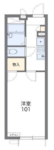 レオパレス憩の物件間取画像