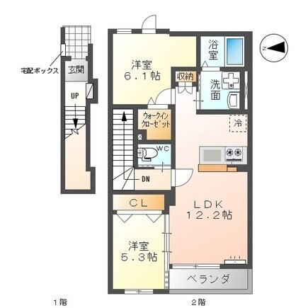 シャディの物件間取画像