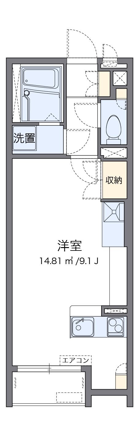 レオネクストＳｕｎｒｉｓｅ伊興の物件間取画像