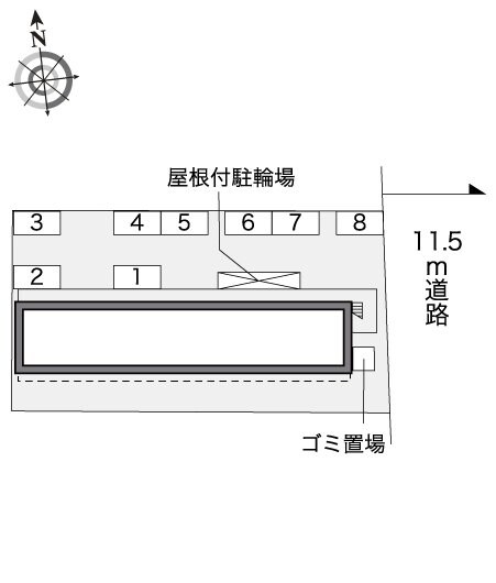 レオパレスハイツ流山の物件内観写真