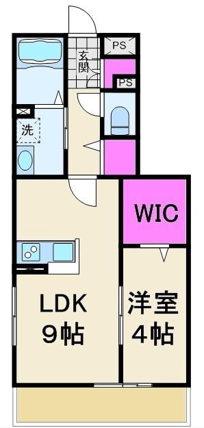 アルトテラ柴又の物件間取画像