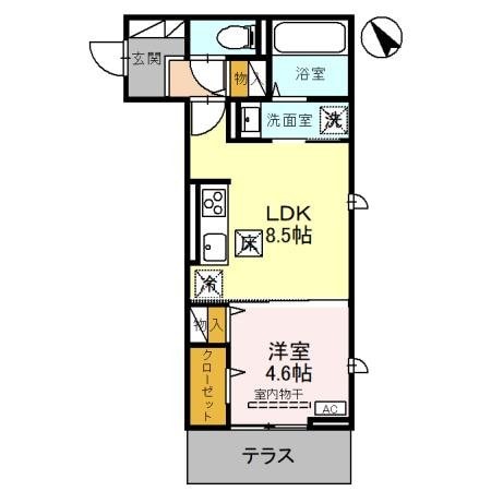 Retiroの物件間取画像