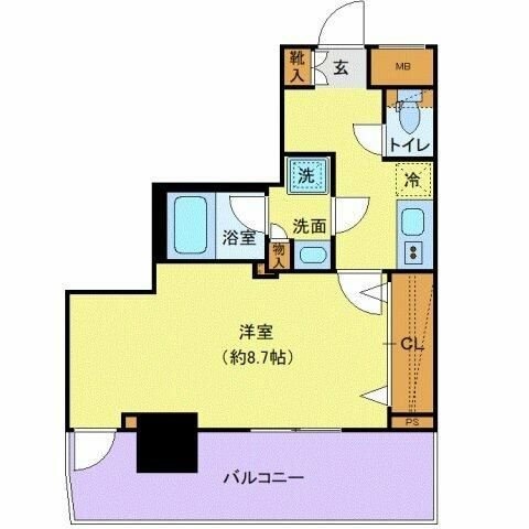 プレール・ドゥーク梅島の物件間取画像