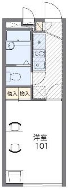 レオパレス北斗IIの物件間取画像