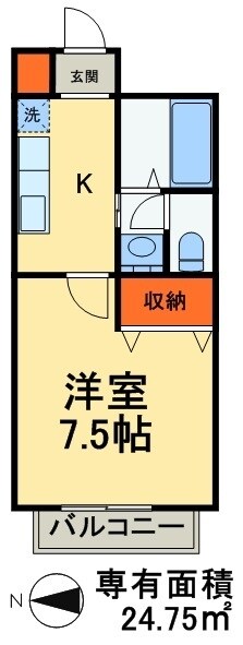 ティンカー・ベルの物件間取画像