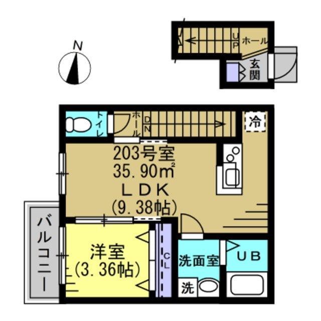 ＪＩ馬橋の物件間取画像