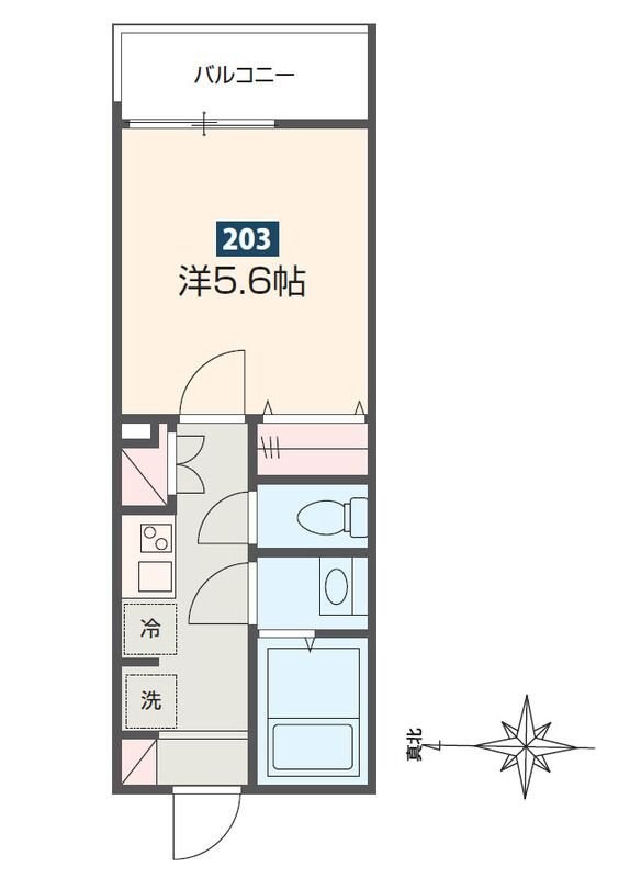 MELDIA柏の物件間取画像