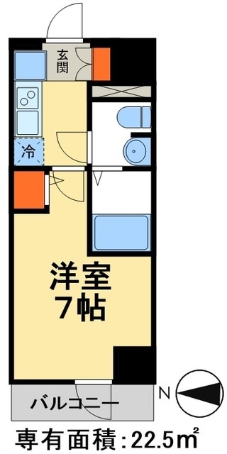 S-RESIDENCE松戸の物件間取画像