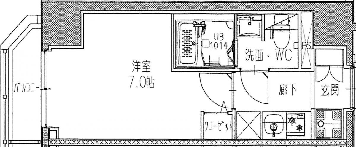 S-RESIDENCE松戸の物件間取画像