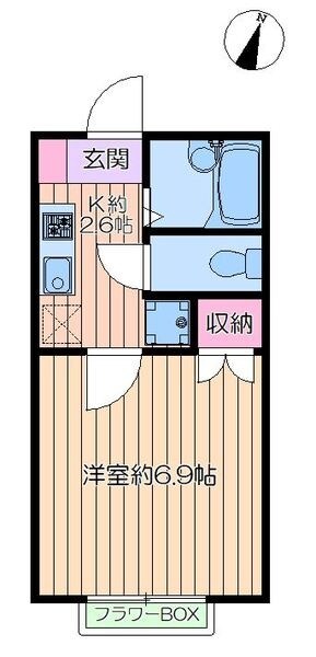 エコ・ライズIの物件間取画像