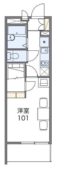 レオパレスＡＩＤＡの物件間取画像