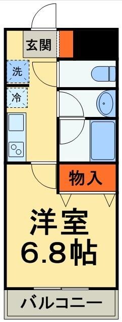 物件間取画像