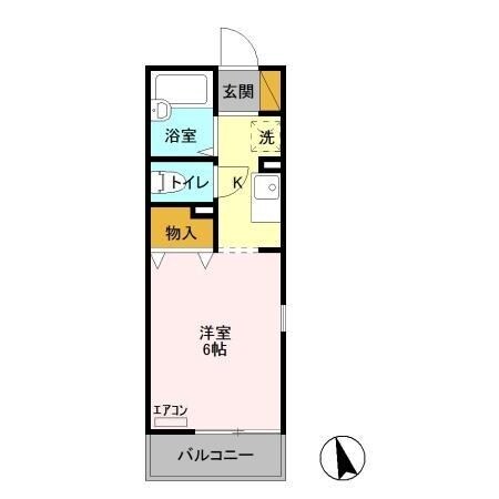 アローンヒルズの物件間取画像