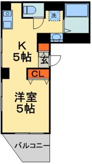 カレラ１　の物件間取画像