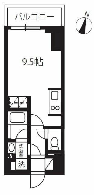 プライムメゾン千葉新町の物件間取画像