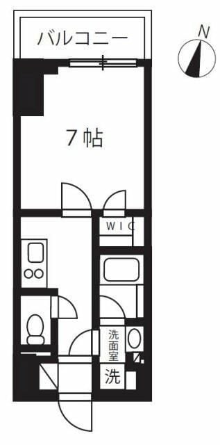 プライムメゾン千葉新町の物件間取画像