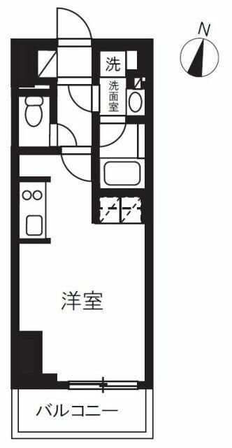 プライムメゾン千葉新町の物件間取画像