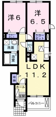 フォレ羽鳥野IIの物件間取画像