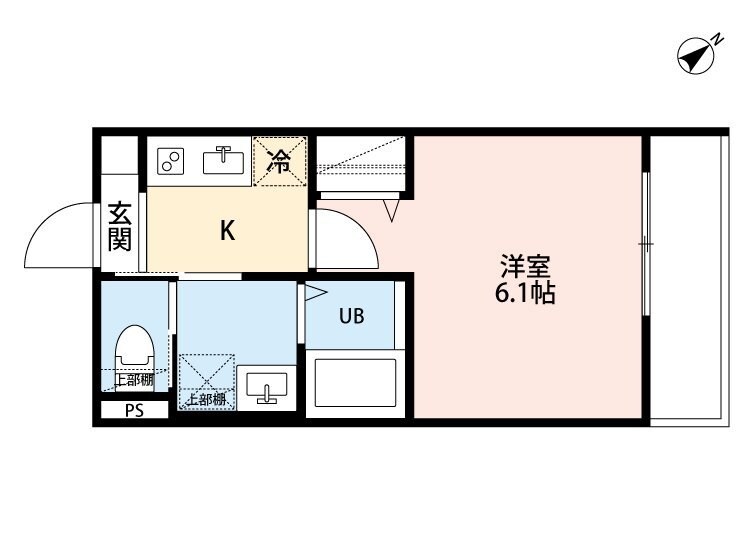 ラネージュ稲毛の物件間取画像