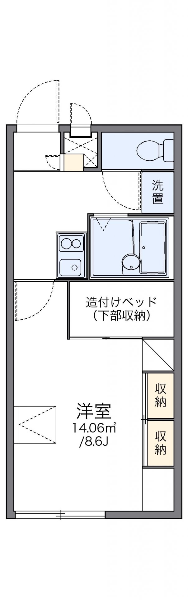 物件間取画像
