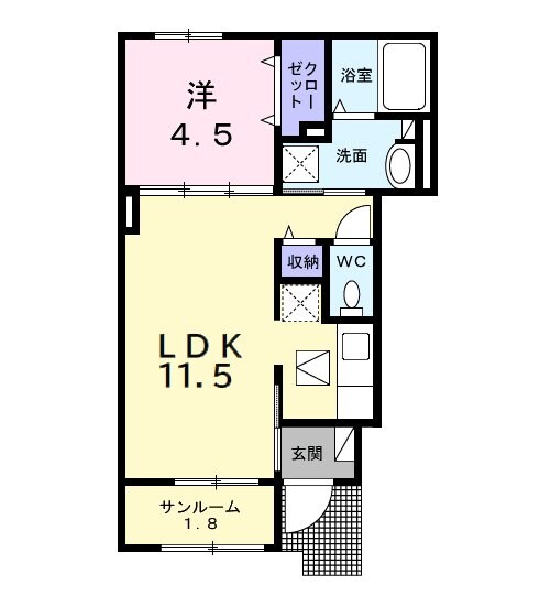 ヒカルサ市原姉ヶ崎ノースの物件間取画像