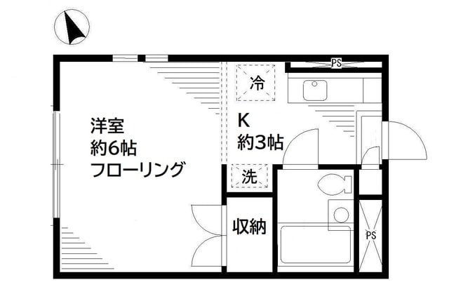 グレース飛鳥の物件間取画像