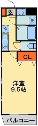 スパシーバ検見川　の物件間取画像